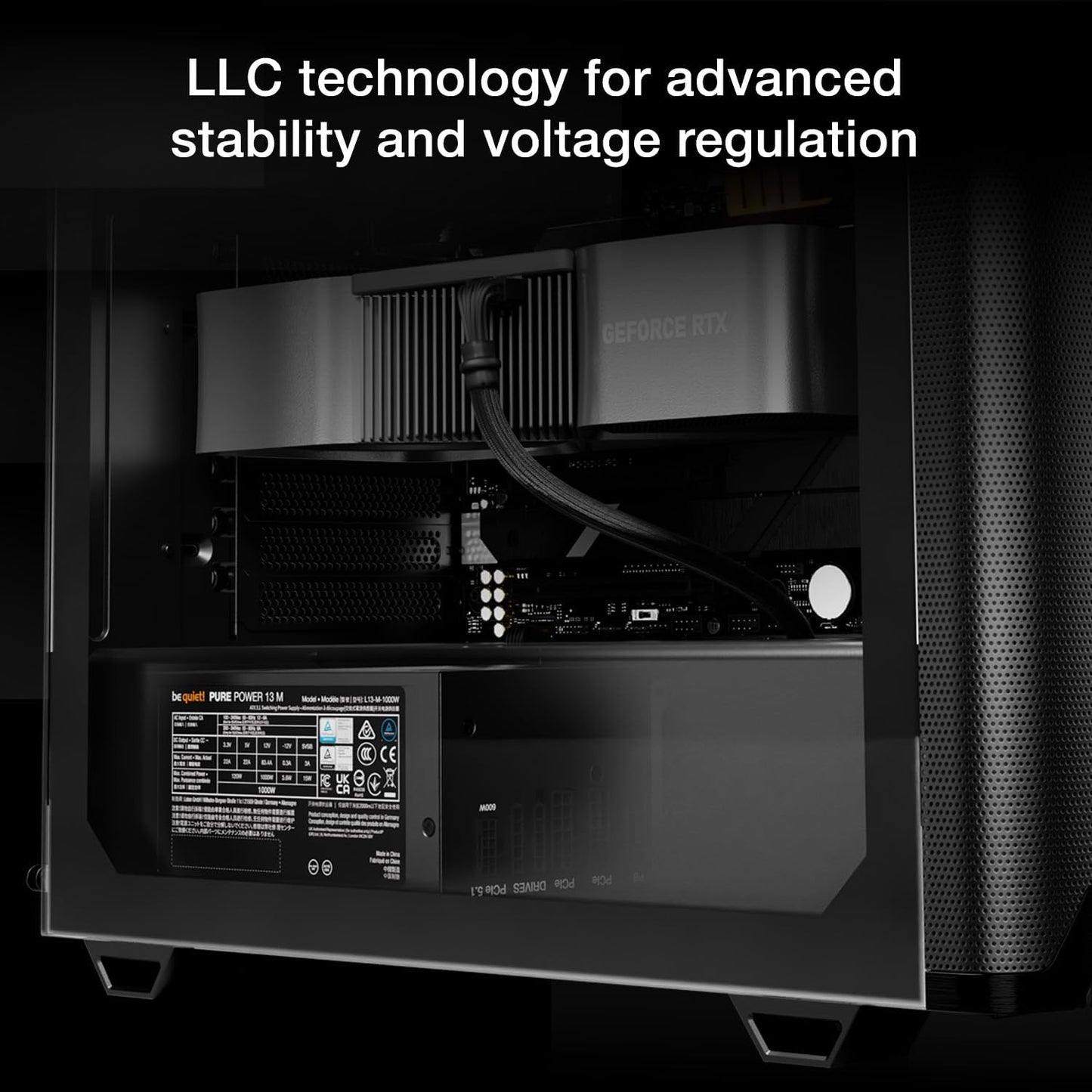 be quiet! Pure Power 13 M 1000W ATX Power Supply 80+ Gold