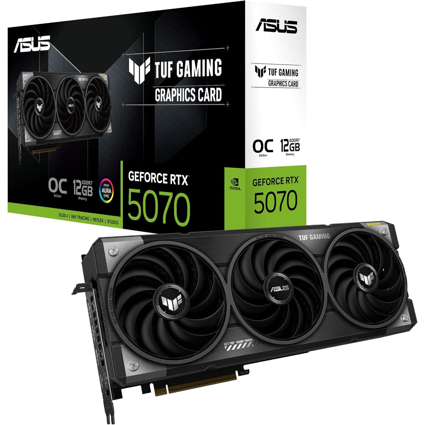 ASUS TUF Gaming GeForce RTX 5070 OC 12GB GDDR7 Graphics Card