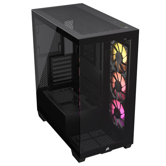 Corsair 3500X ARGB (Black) – Panoramic ATX Case