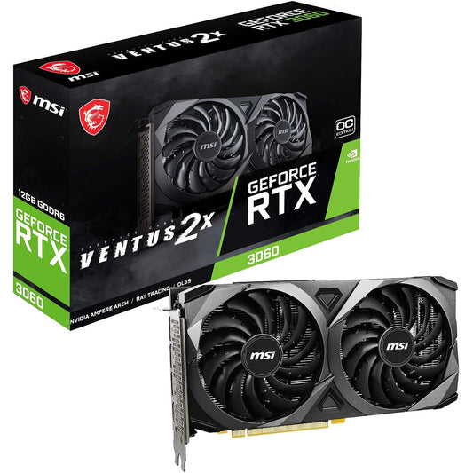 MSI GeForce RTX 3060 12GB Twin Fan OC Graphics Card