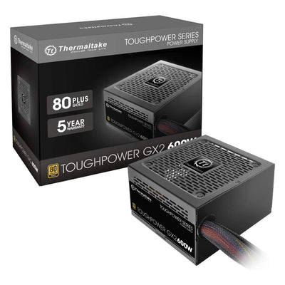 Thermaltake Toughpower GX2 600W 80+ Gold ATX Power Supply (Non-Modular)