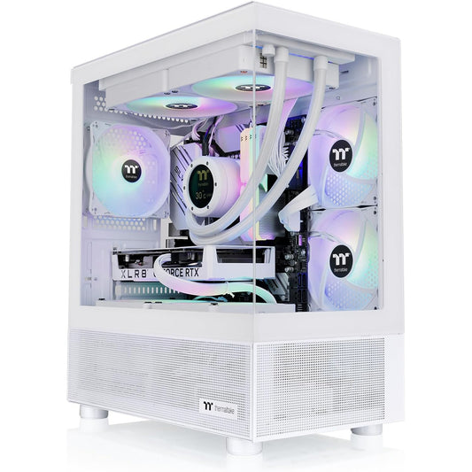 Thermaltake View 170 TG ARGB (White) Micro-ATX Case